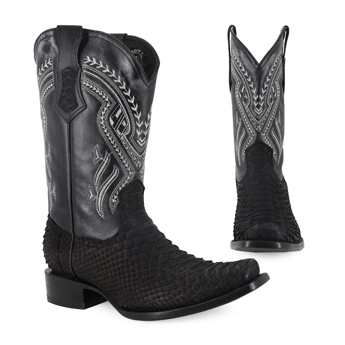 BOTA VAQUERA DUBÁI PITÓN NOBUCK NEGRO