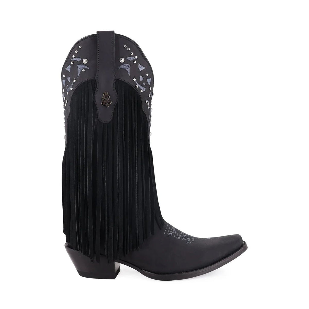 BOTA VAQUERA PARA DAMA DE PIEL MODELO FORAJIDA