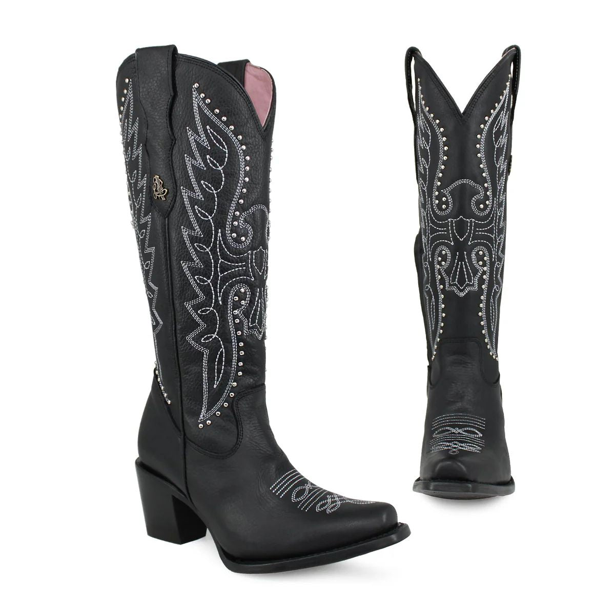 BOTA VAQUERA PARA DAMA DE PIEL MODELO LIBERTY ALTA