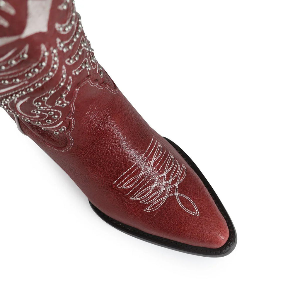 BOTA VAQUERA PARA DAMA DE PIEL MODELO ALASKA