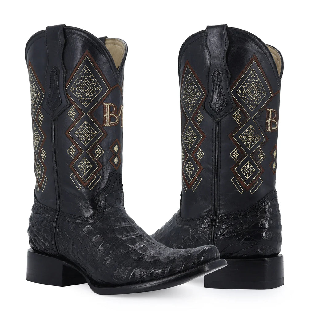 BOTA VAQUERA DUBAI COCO PANZA NEGRO