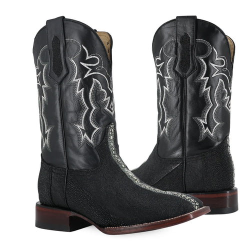 BOTA VAQUERA BULLDOG MANTARRAYA REYNA NEGRO