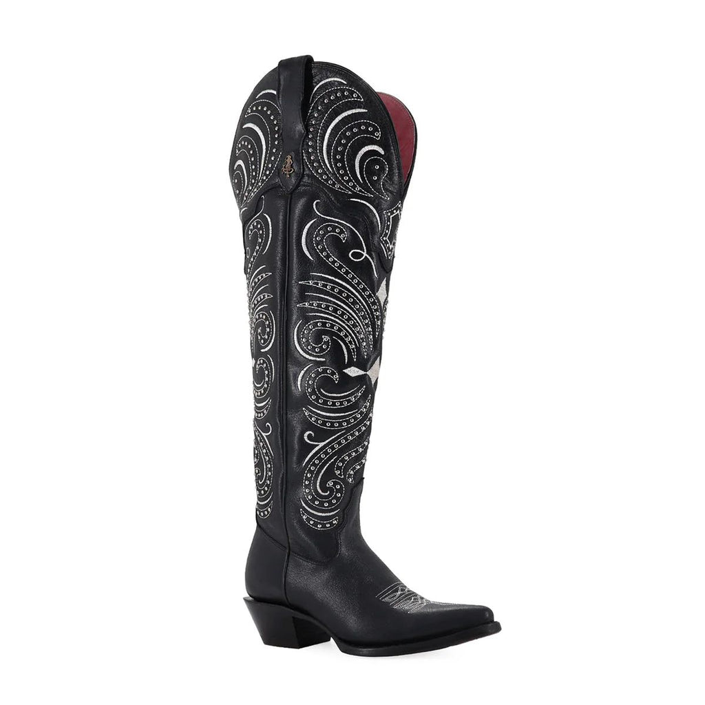 BOTA VAQUERA PARA DAMA DE PIEL MODELO ALASKA