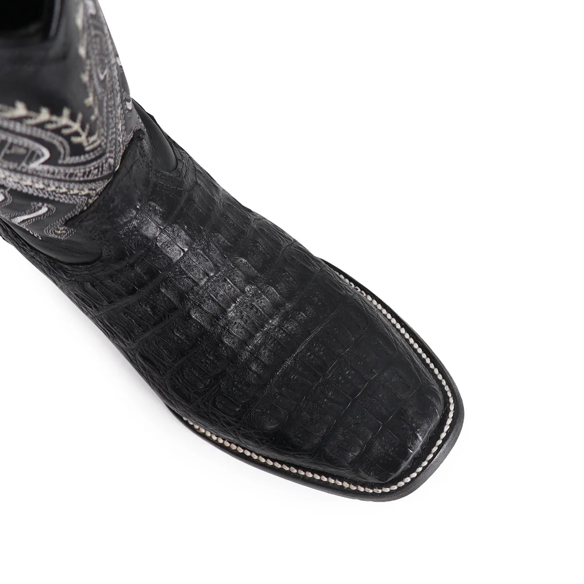 BOTA VAQUERA DUBAI COCODRILO LOMO NEGRO
