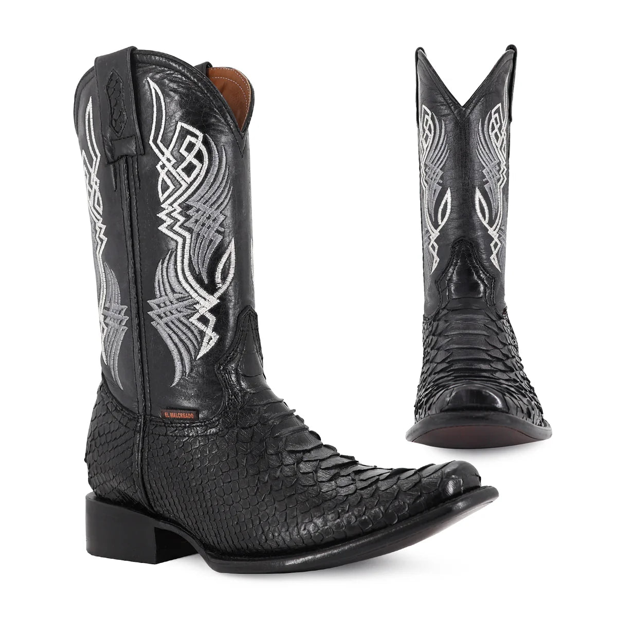 BOTA VAQUERA DUBAI PITÓN NEGRO