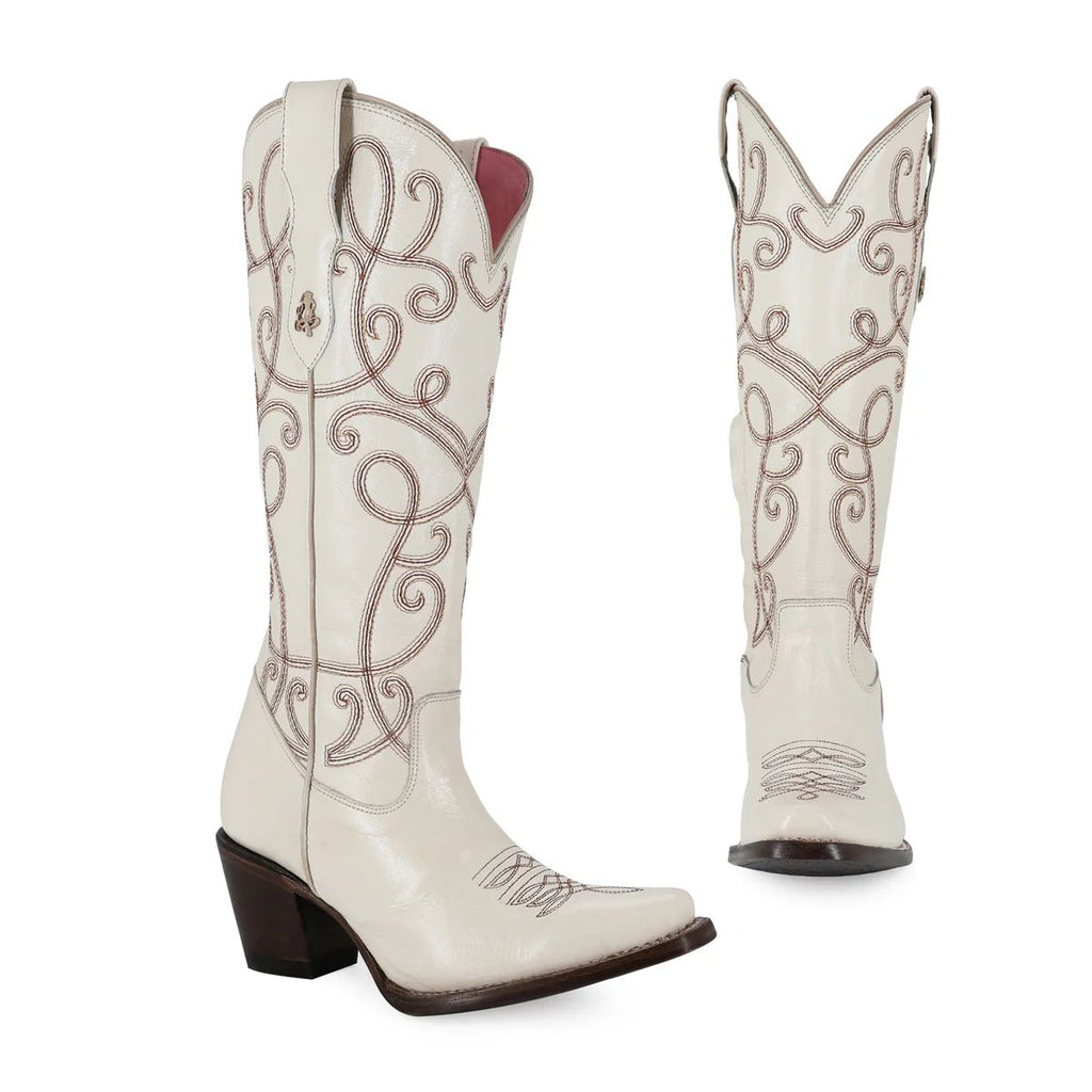 BOTA VAQUERA PARA DAMA DE PIEL MODELO MADDAME