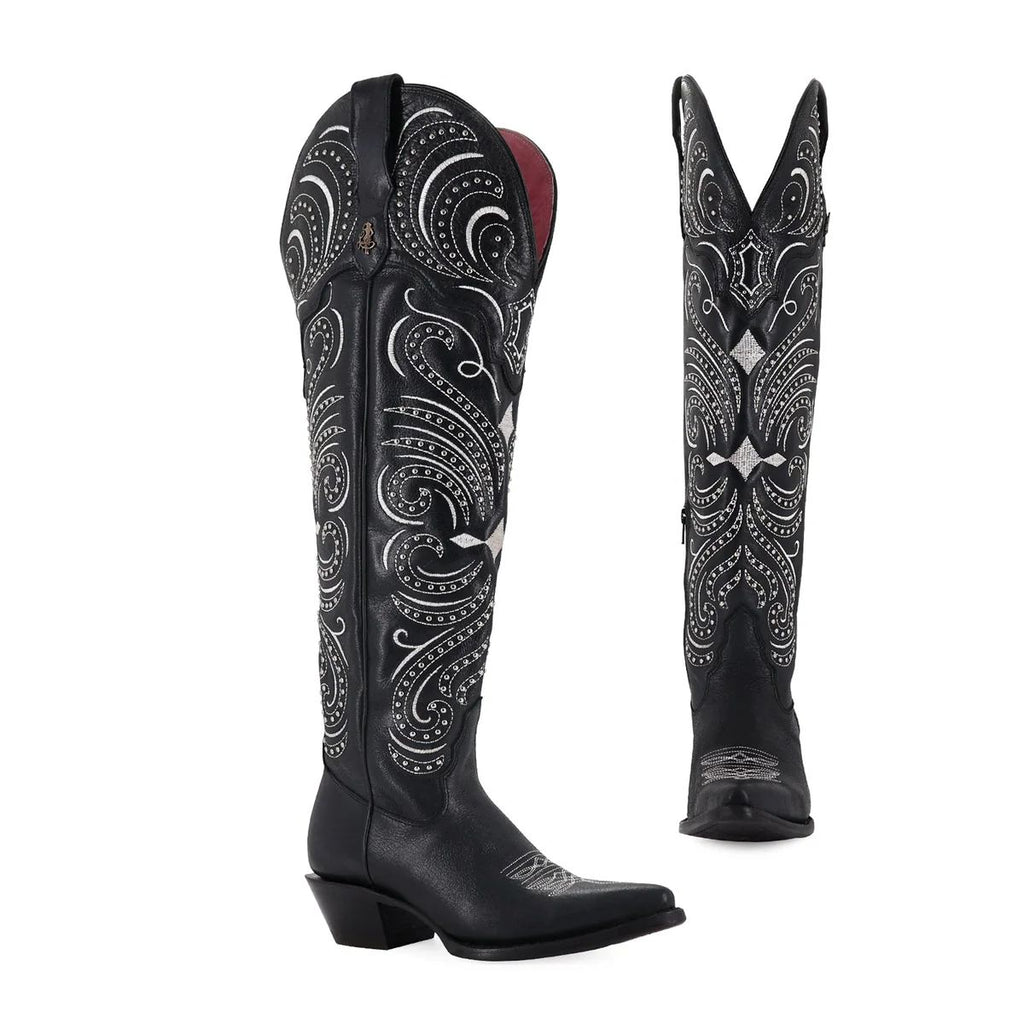 BOTA VAQUERA PARA DAMA DE PIEL MODELO ALASKA