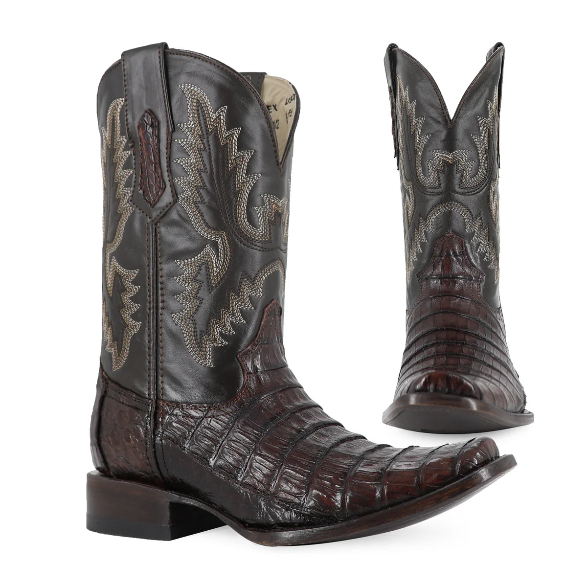 BOTA VAQUERA DUBAI COCODRILO COLA BELLY CAFE