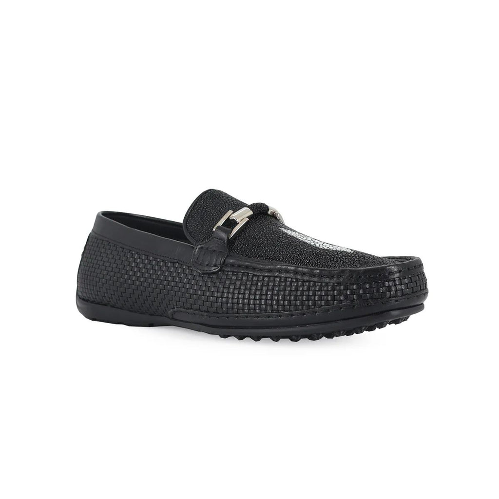 ZAPATO MOCASÍN  PARA CABALLERO EN PIEL MANTARRAYA MACHO