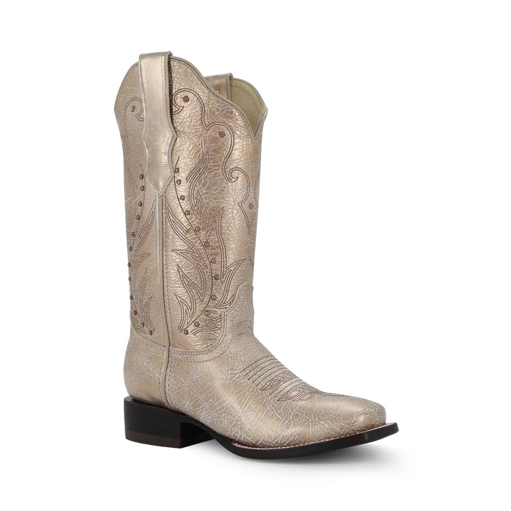 BOTA VAQUERA PARA DAMA DE PIEL MODELO CAYENA