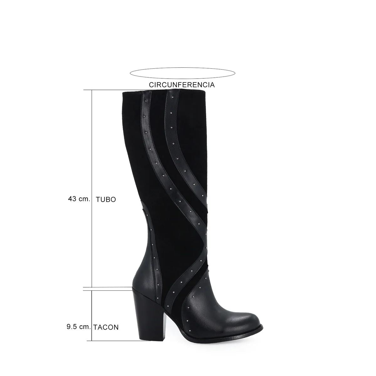 BOTA CASUAL PARA DAMA DE PIEL MODELO SOBERBIA