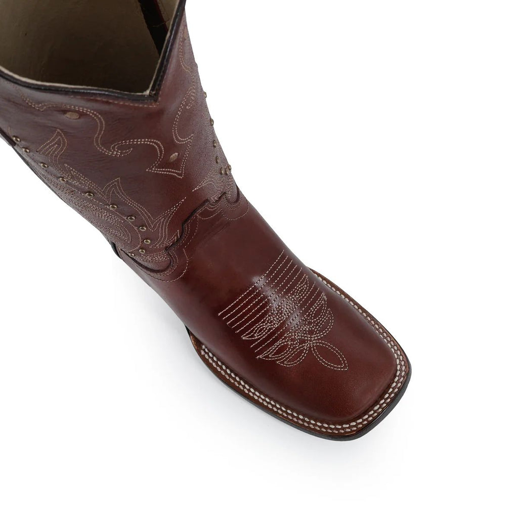 BOTA VAQUERA PARA DAMA DE PIEL MODELO CAYENA