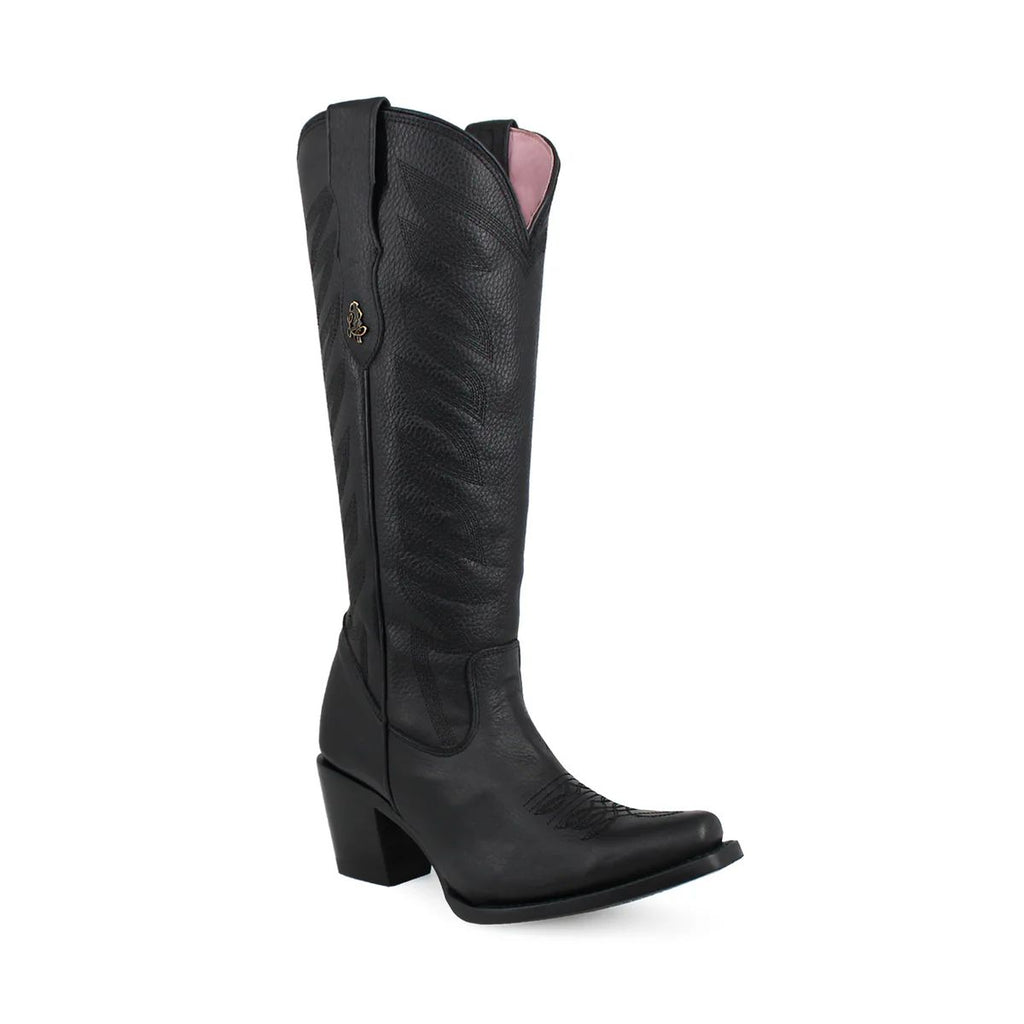 BOTA VAQUERA PARA DAMA DE PIEL MODELO BANDIDA