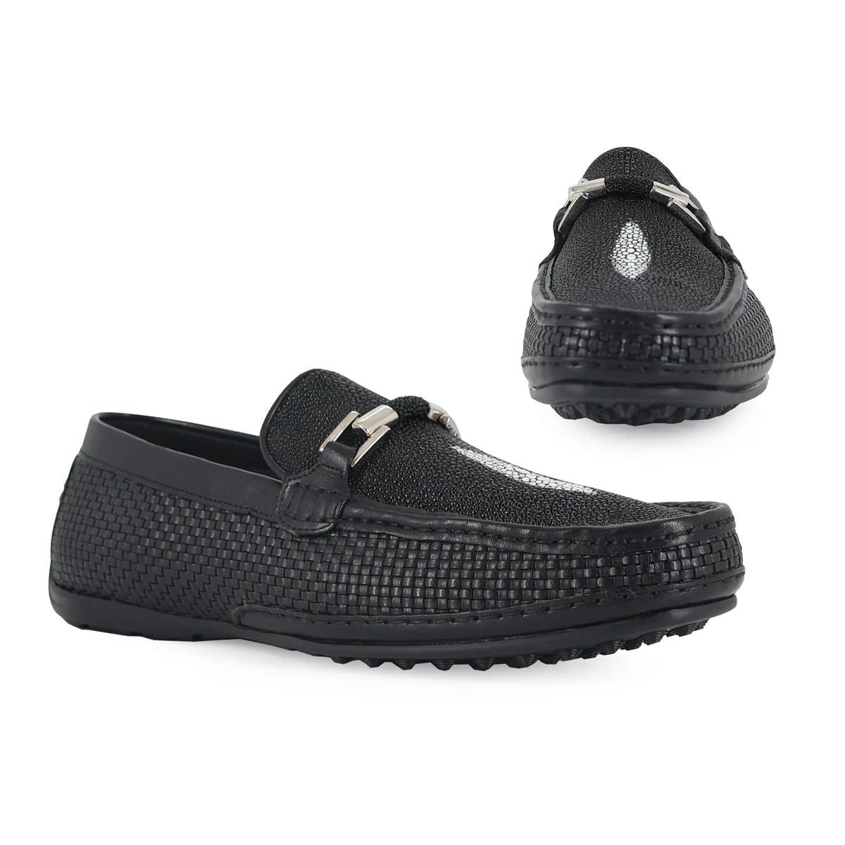 ZAPATO MOCASÍN  PARA CABALLERO EN PIEL MANTARRAYA MACHO