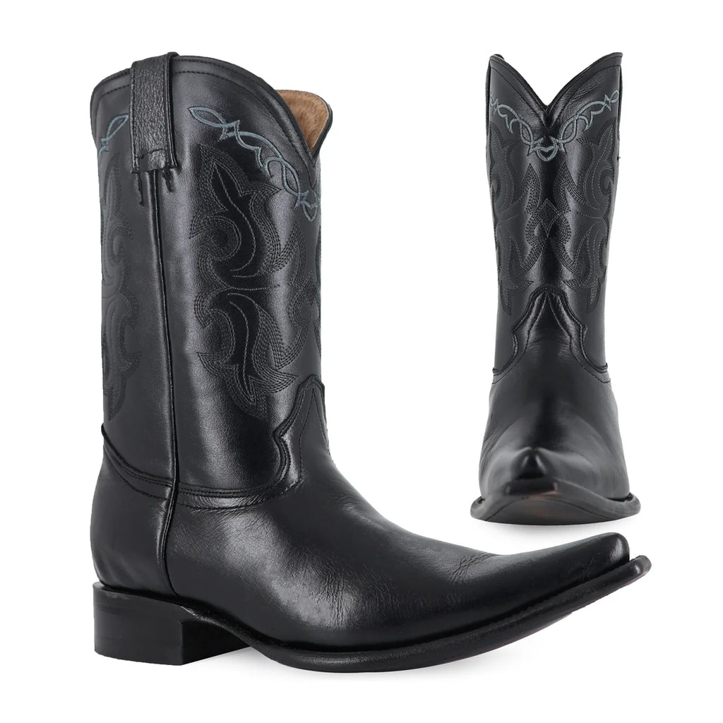 BOTA VAQUERA CHIHUAHUA FLOTER NEGRO