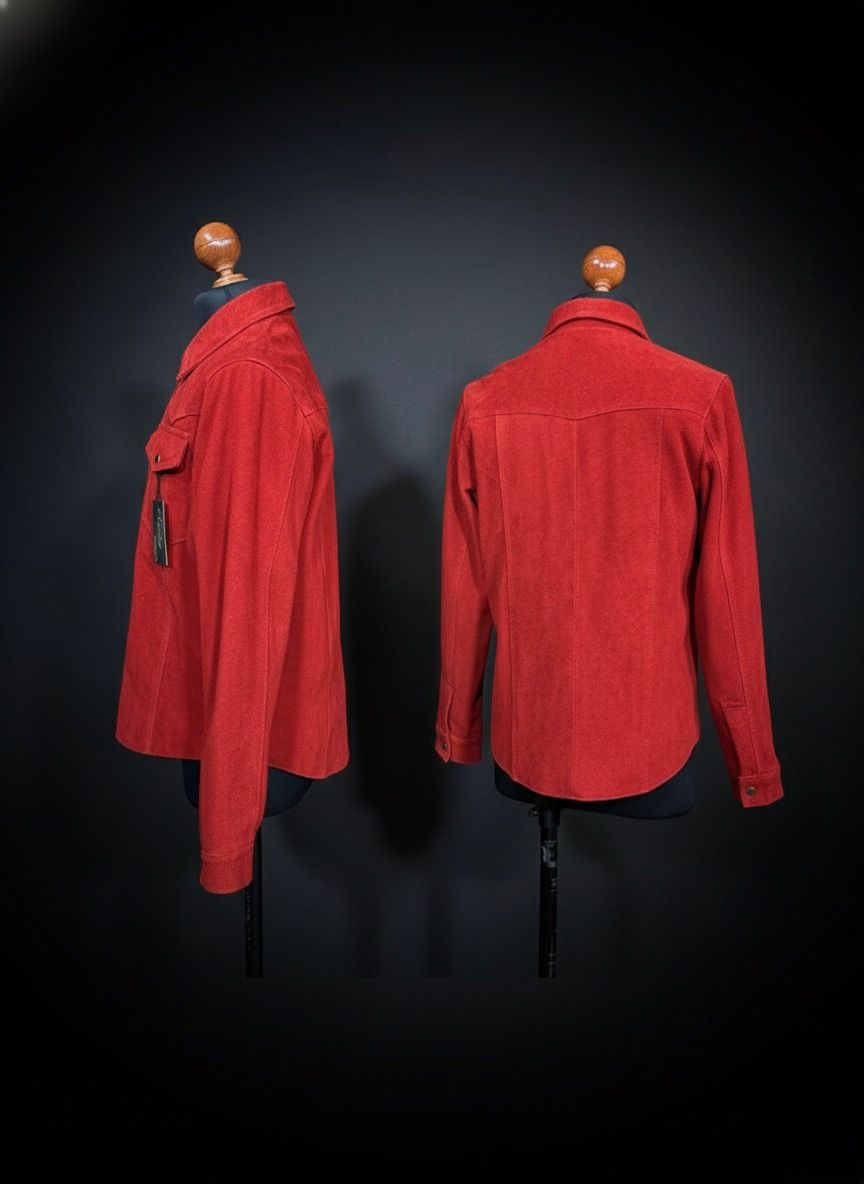 Camisola Gamuza Rojo