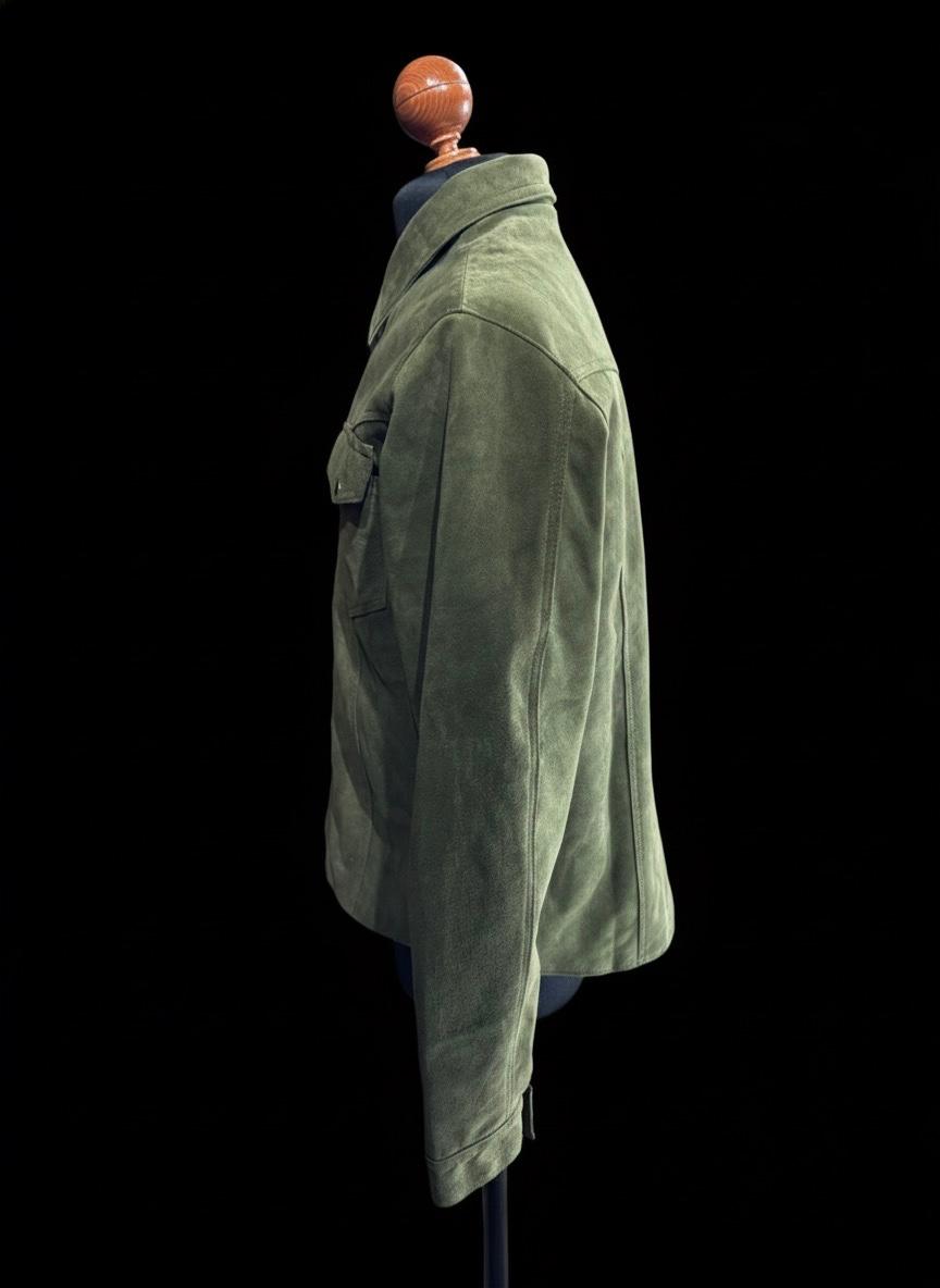 Camisola Verde Olivo Gamuza