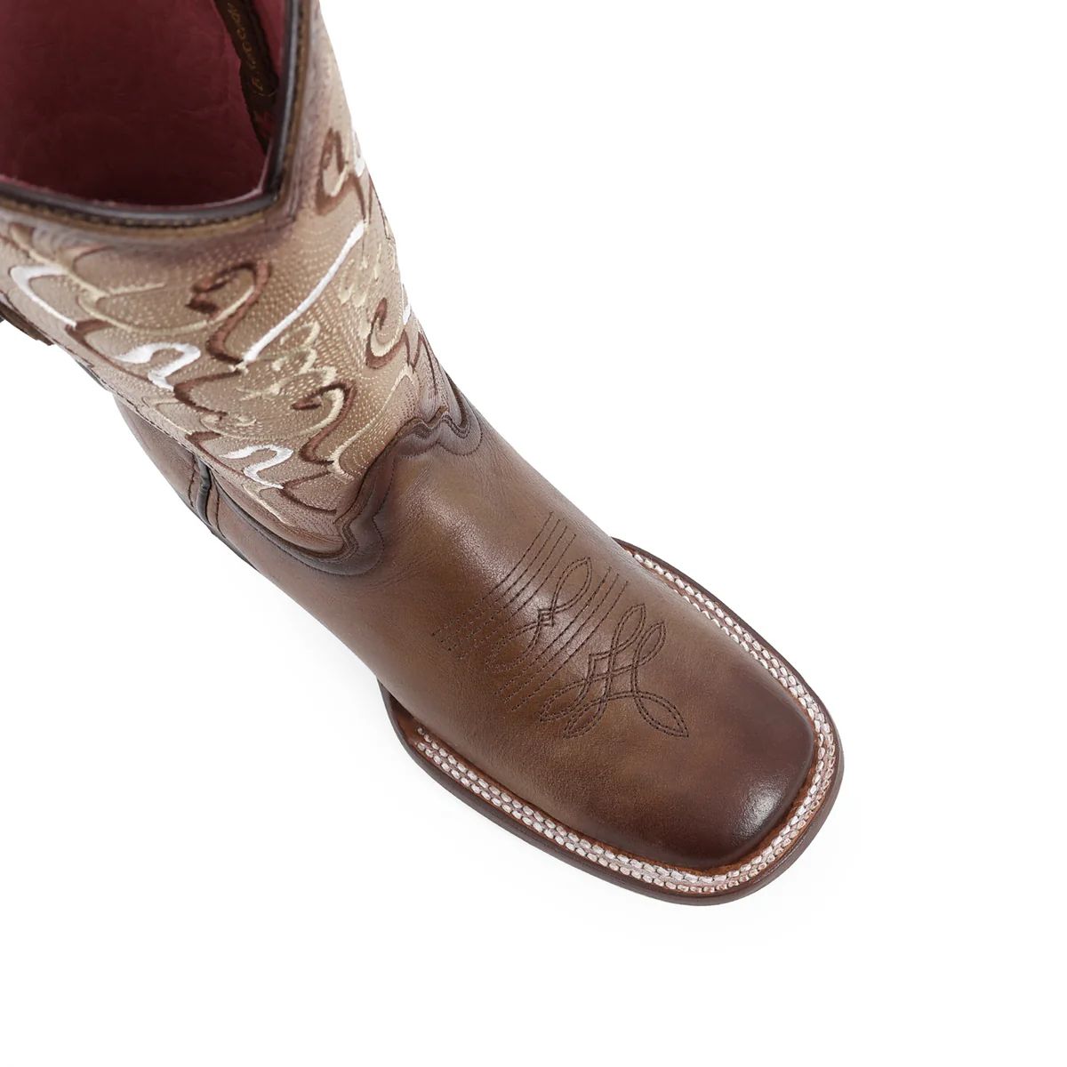 BOTA VAQUERA PARA DAMA DE PIEL MODELO MILENIA