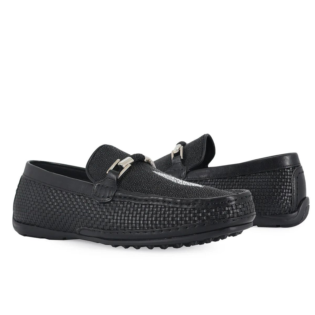 ZAPATO MOCASÍN  PARA CABALLERO EN PIEL MANTARRAYA MACHO