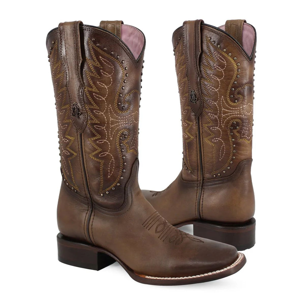 BOTA VAQUERA PARA DAMA DE PIEL MODELO LIBERTY
