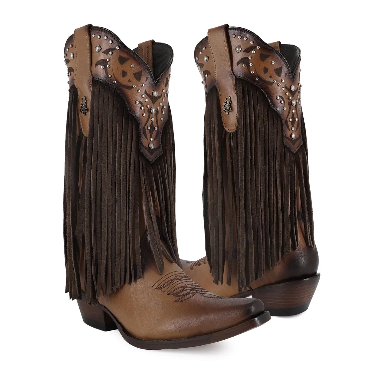 BOTA VAQUERA PARA DAMA DE PIEL MODELO FORAJIDA