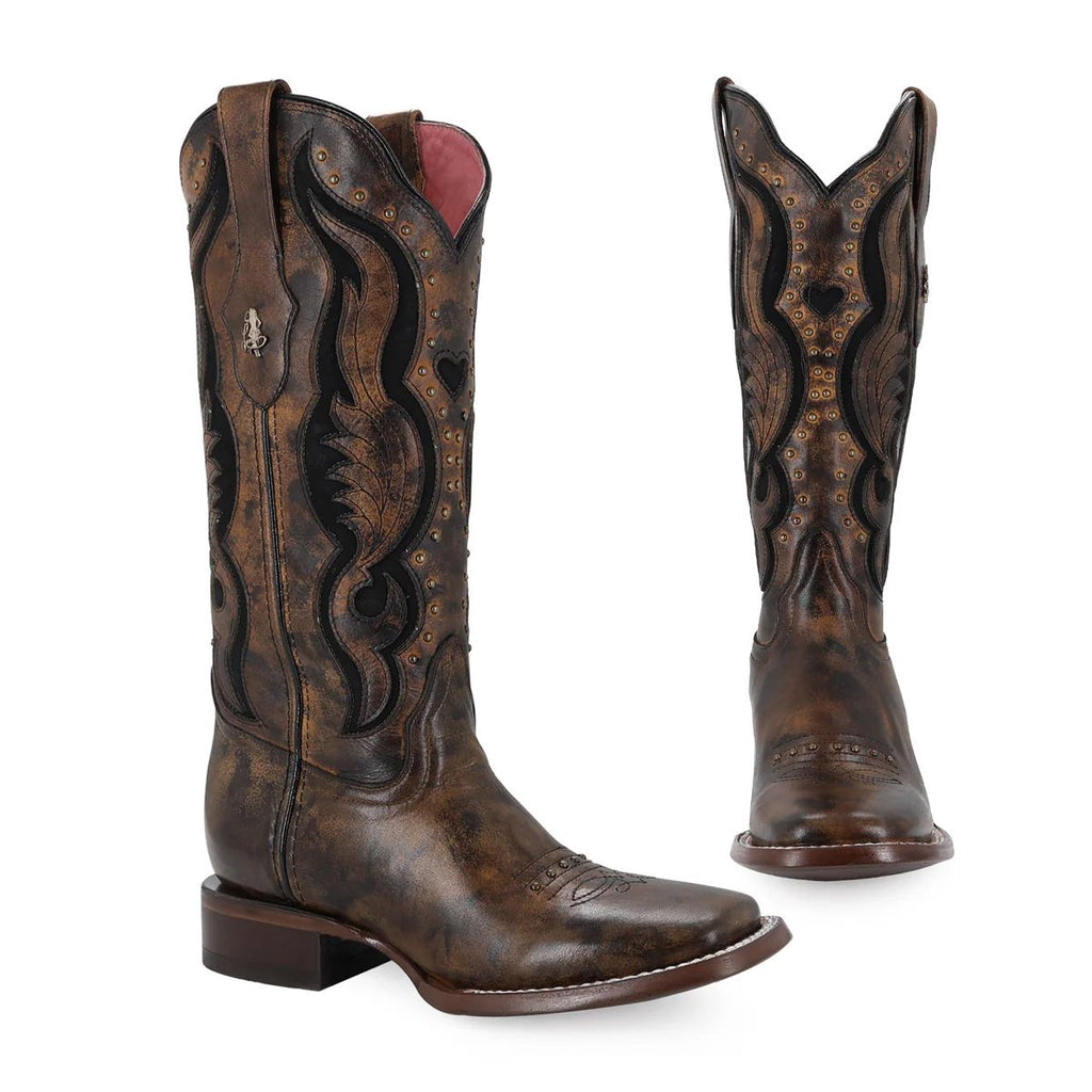 BOTA VAQUERA PARA DAMA DE PIEL MODELO DOLLY