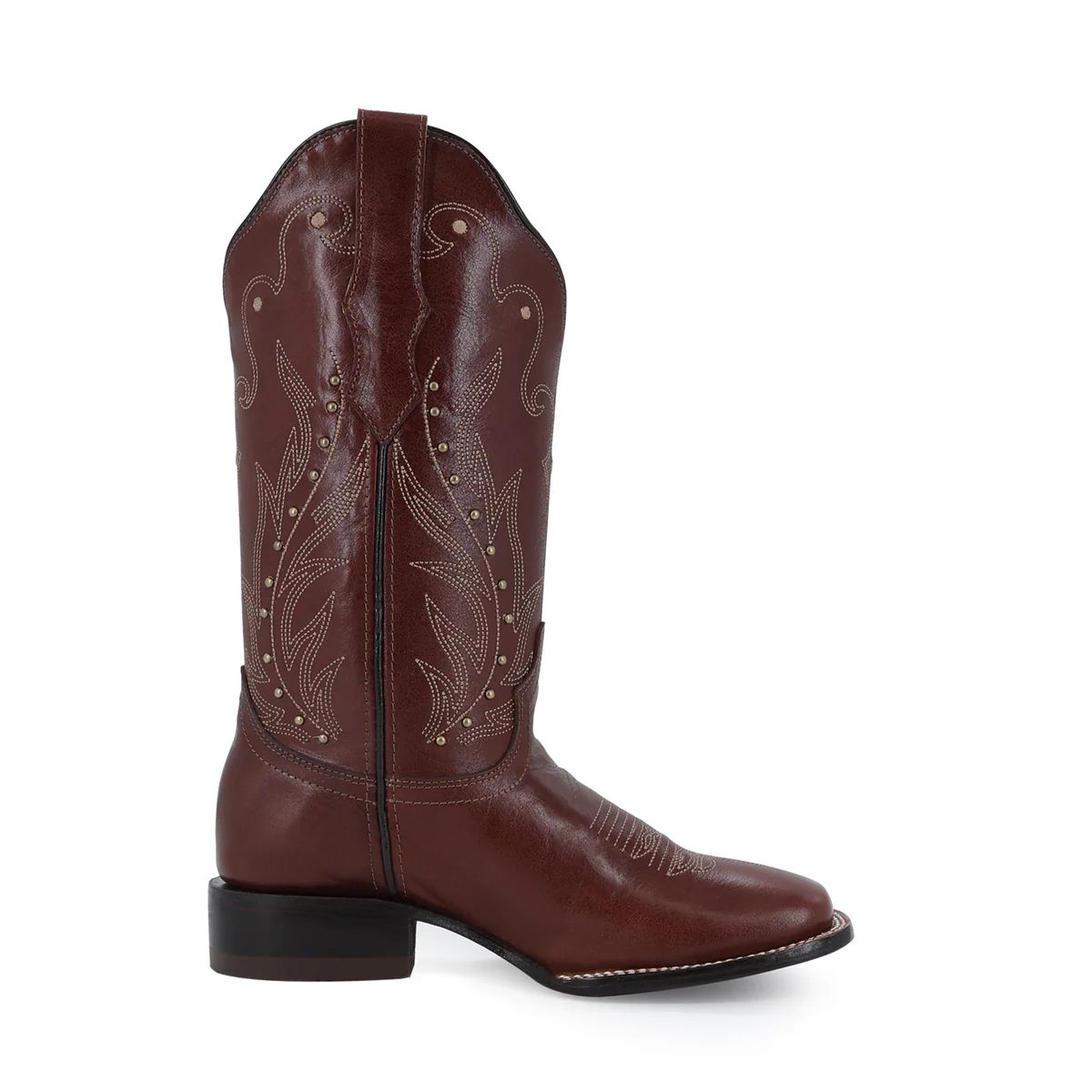 BOTA VAQUERA PARA DAMA DE PIEL MODELO CAYENA