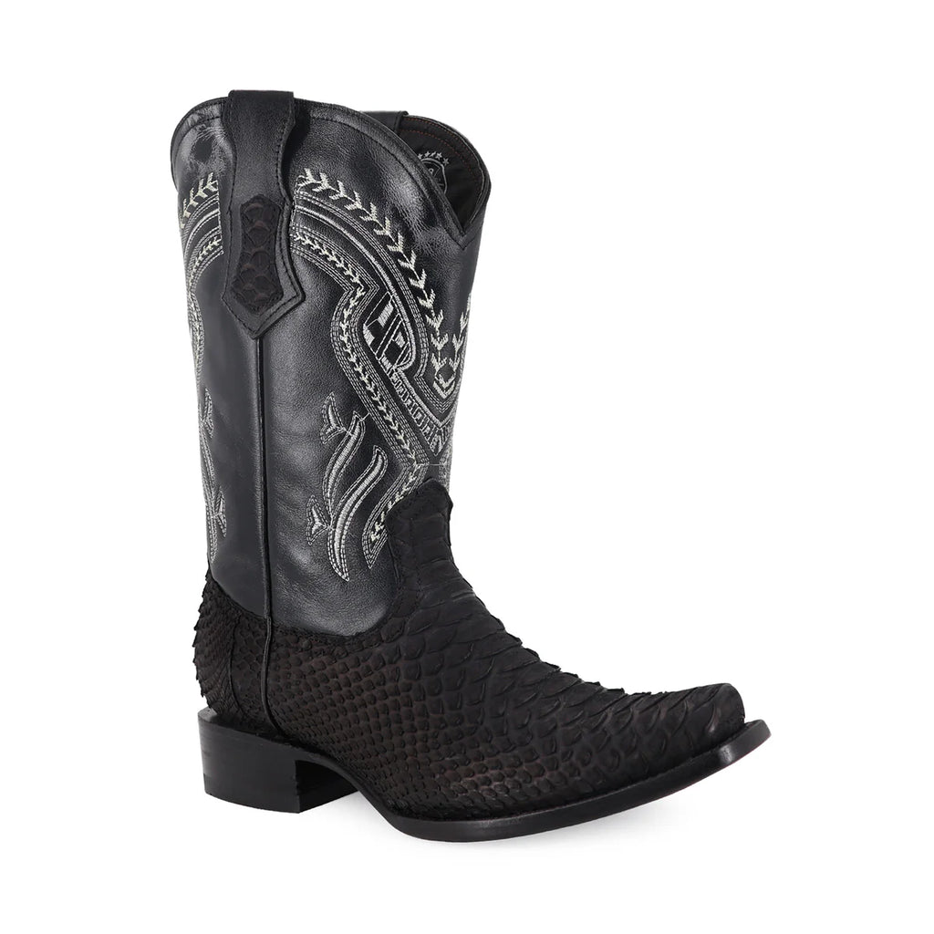 BOTA VAQUERA DUBÁI PITÓN NOBUCK NEGRO