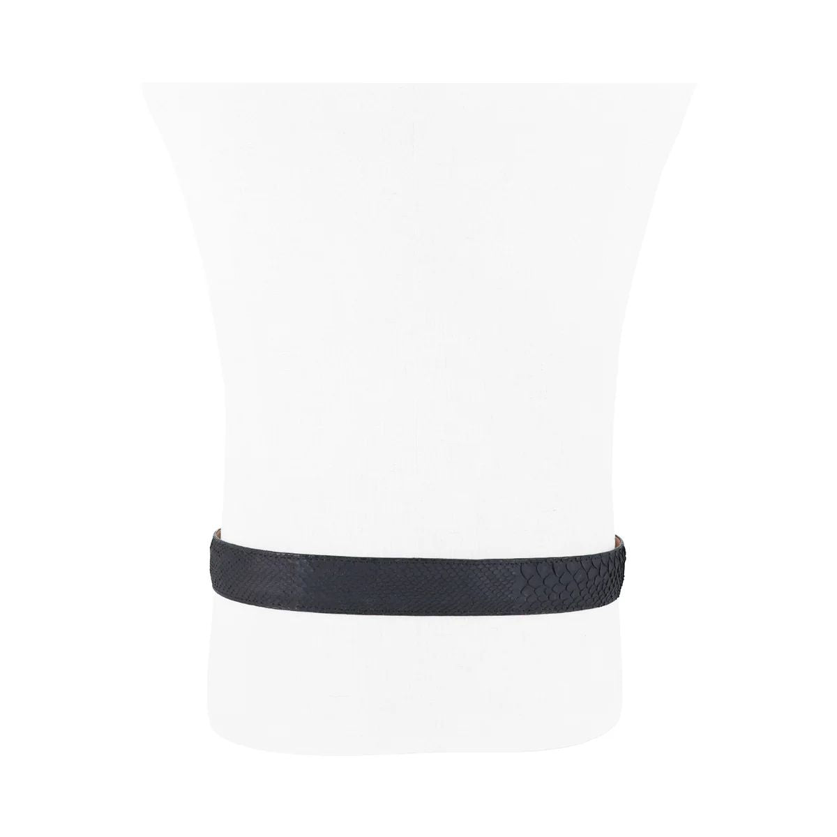 CINTURÓN VAQUERO CON HEBILLA DE METAL PITÓN NOBUCK