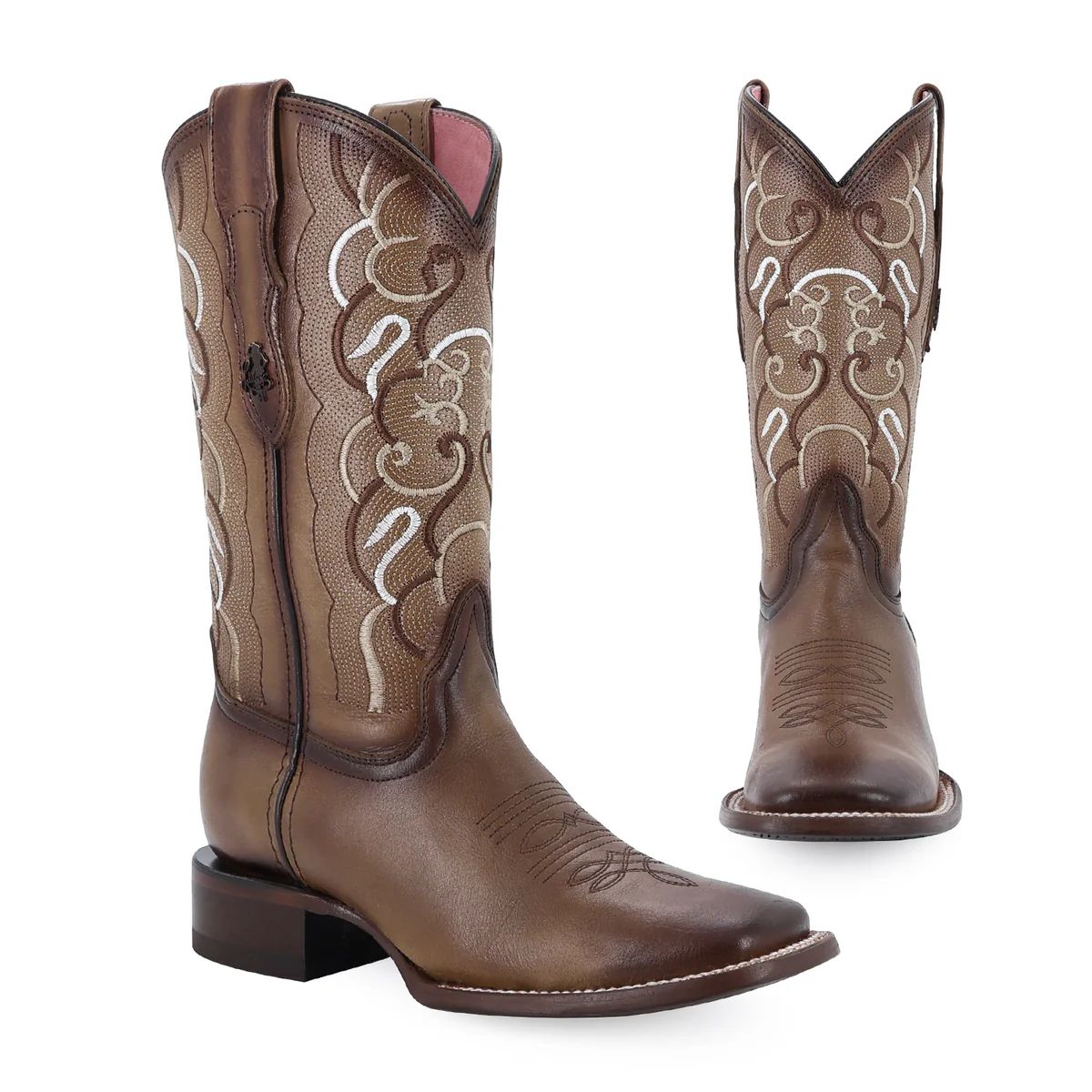 BOTA VAQUERA PARA DAMA DE PIEL MODELO MILENIA