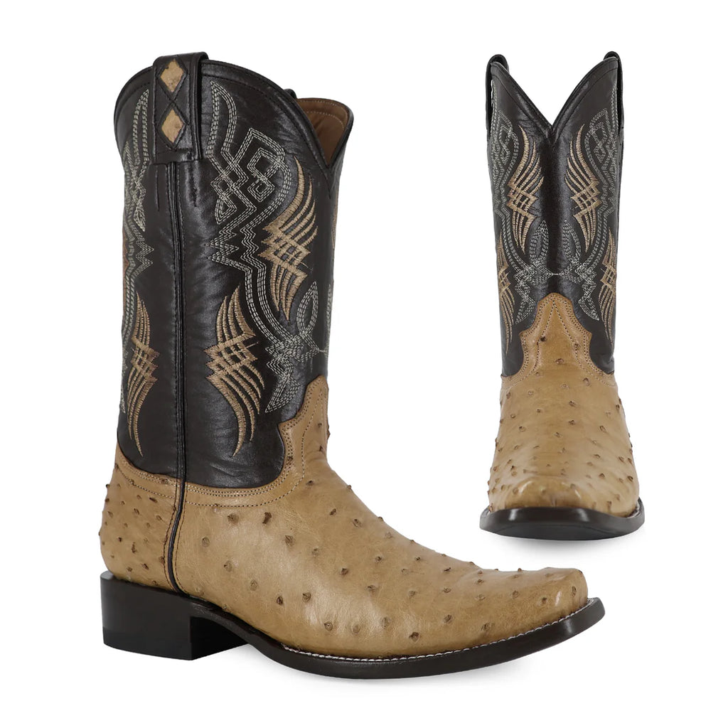 BOTA VAQUERA DUBAI AVESTRUZ PAJA