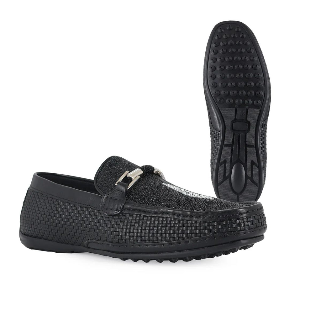 ZAPATO MOCASÍN  PARA CABALLERO EN PIEL MANTARRAYA MACHO