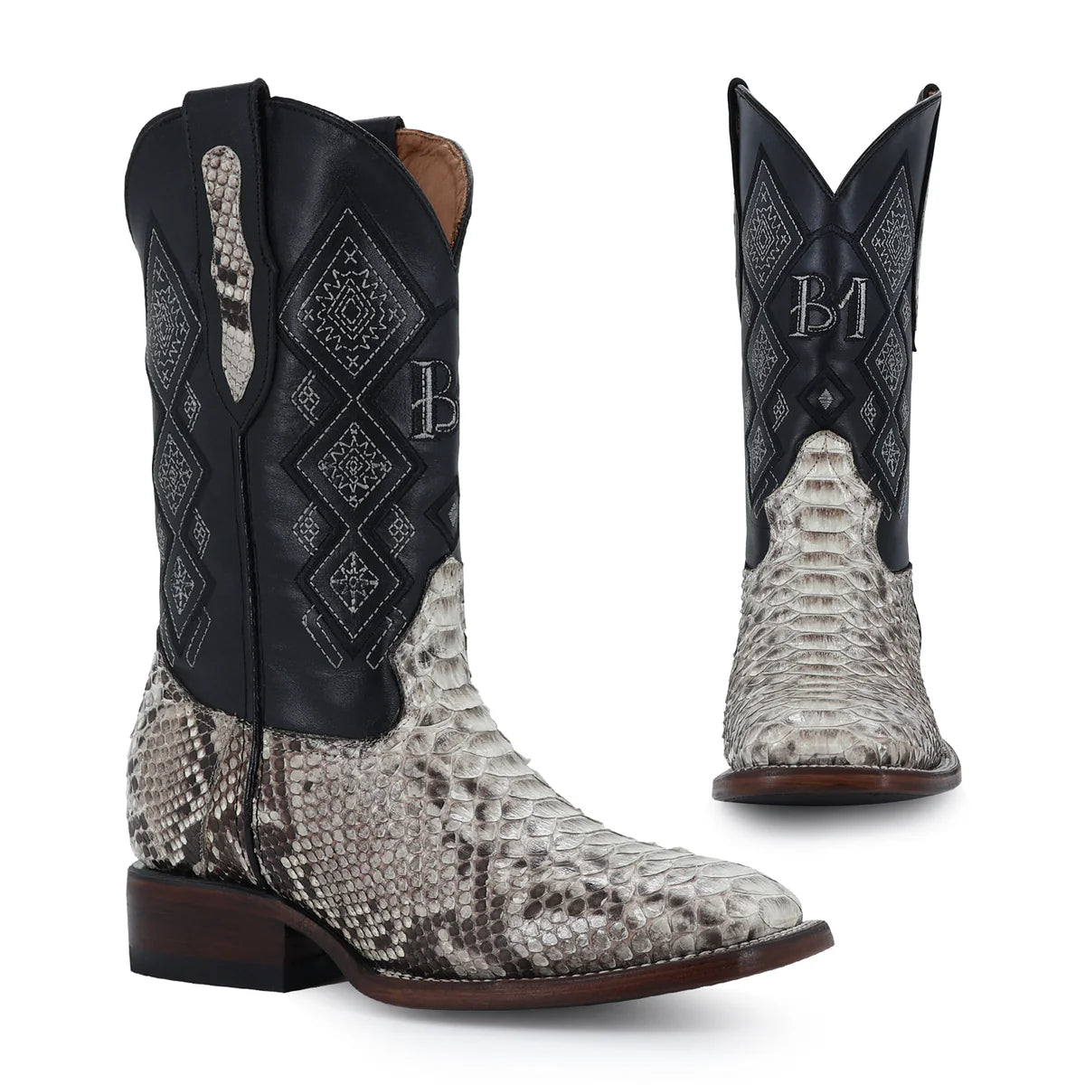 BOTA VAQUERA BULLDOG PITÓN NATURAL