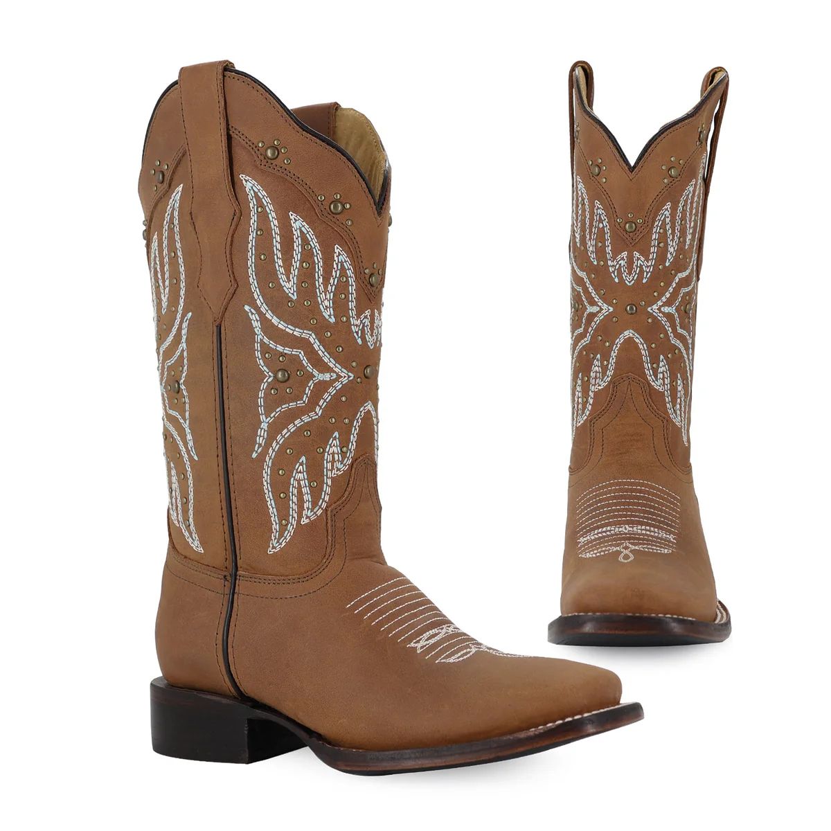 BOTA VAQUERA PARA DAMA DE PIEL MODELO MADDY