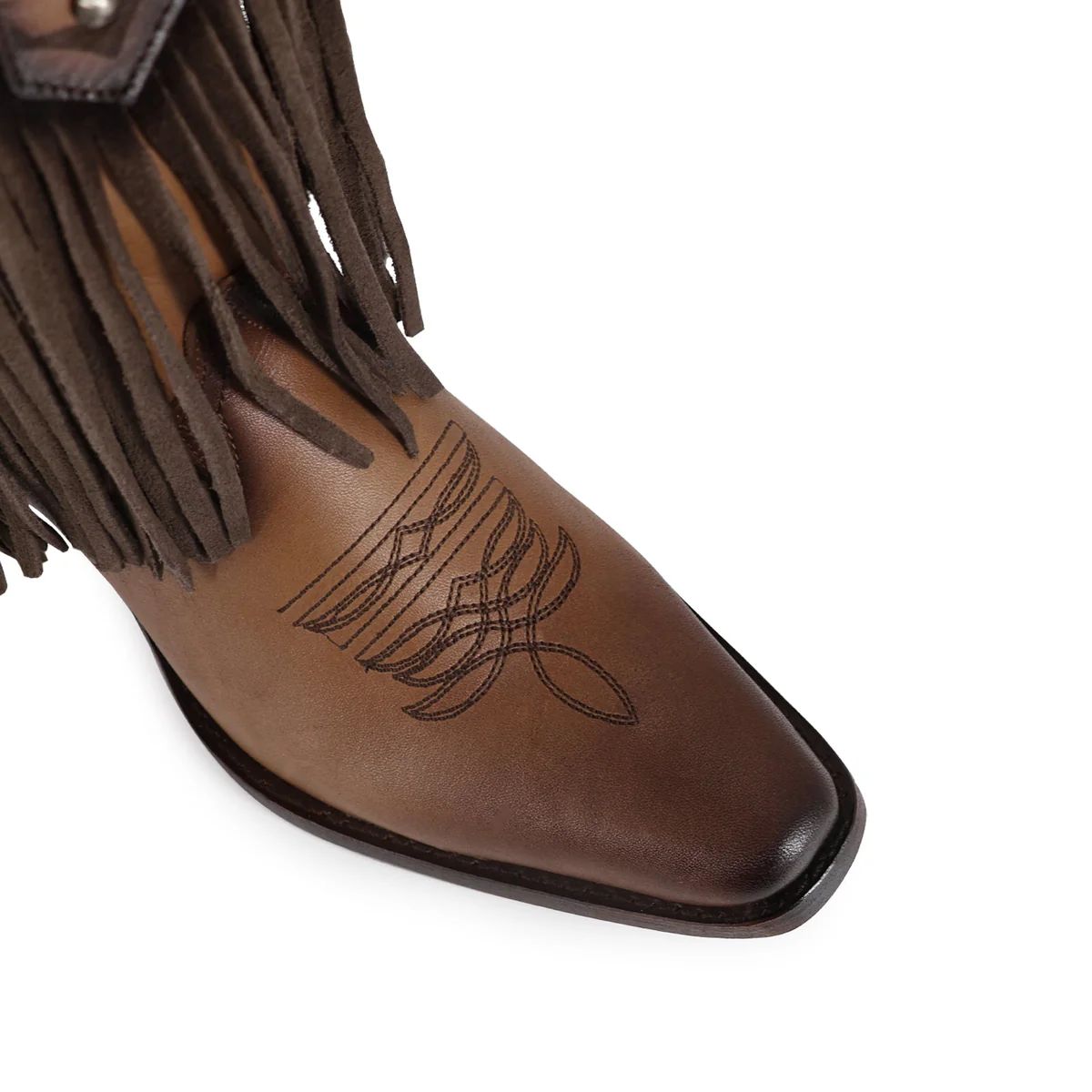 BOTA VAQUERA PARA DAMA DE PIEL MODELO FORAJIDA