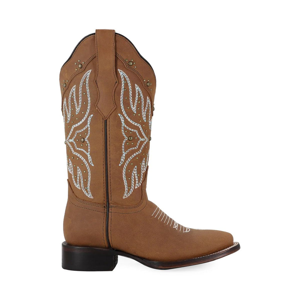 BOTA VAQUERA PARA DAMA DE PIEL MODELO MADDY