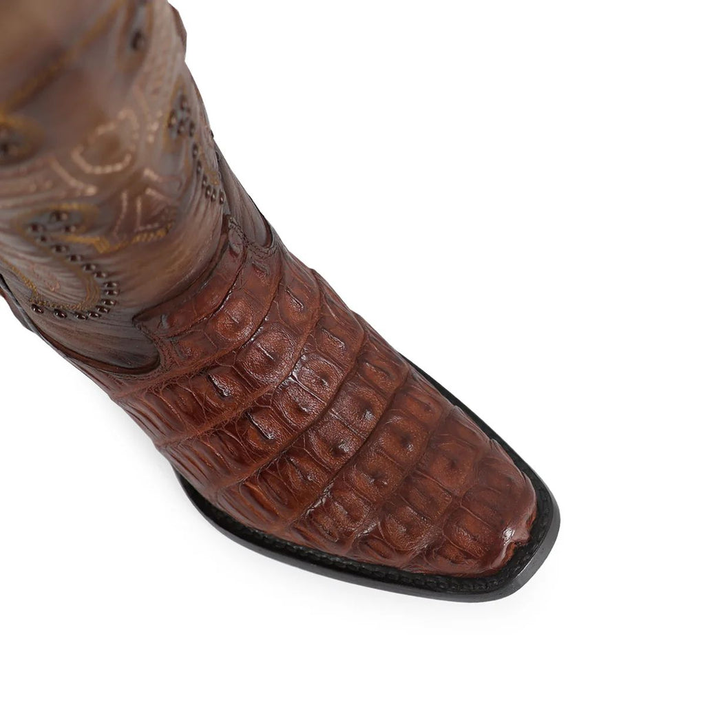 BOTA VAQUERA PARA DAMA DE PIEL CAIMAN MODELO LIBERTY