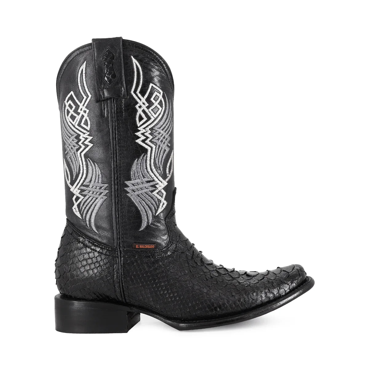 BOTA VAQUERA DUBAI PITÓN NEGRO