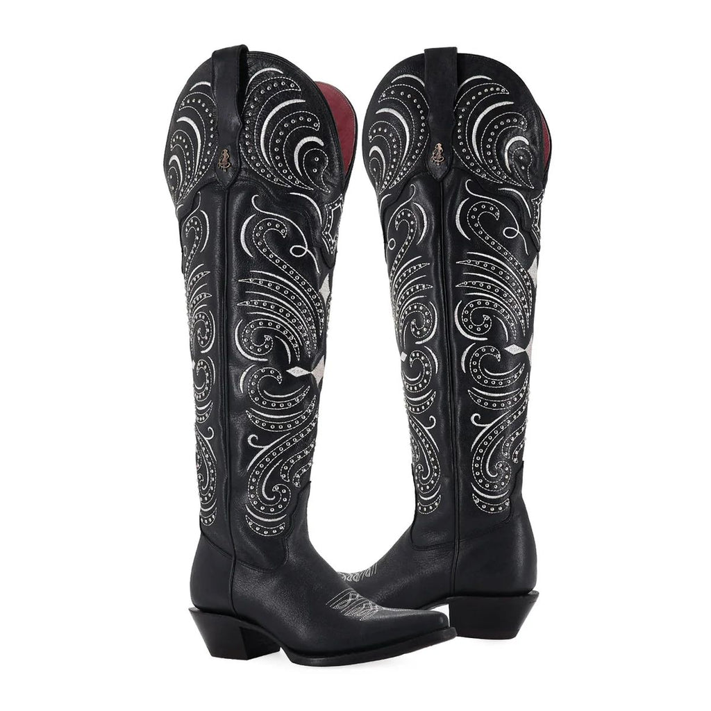 BOTA VAQUERA PARA DAMA DE PIEL MODELO ALASKA